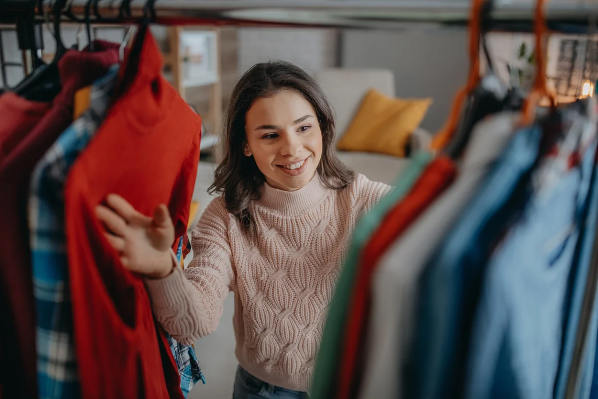 closet revival — styling session / wardrobe rack